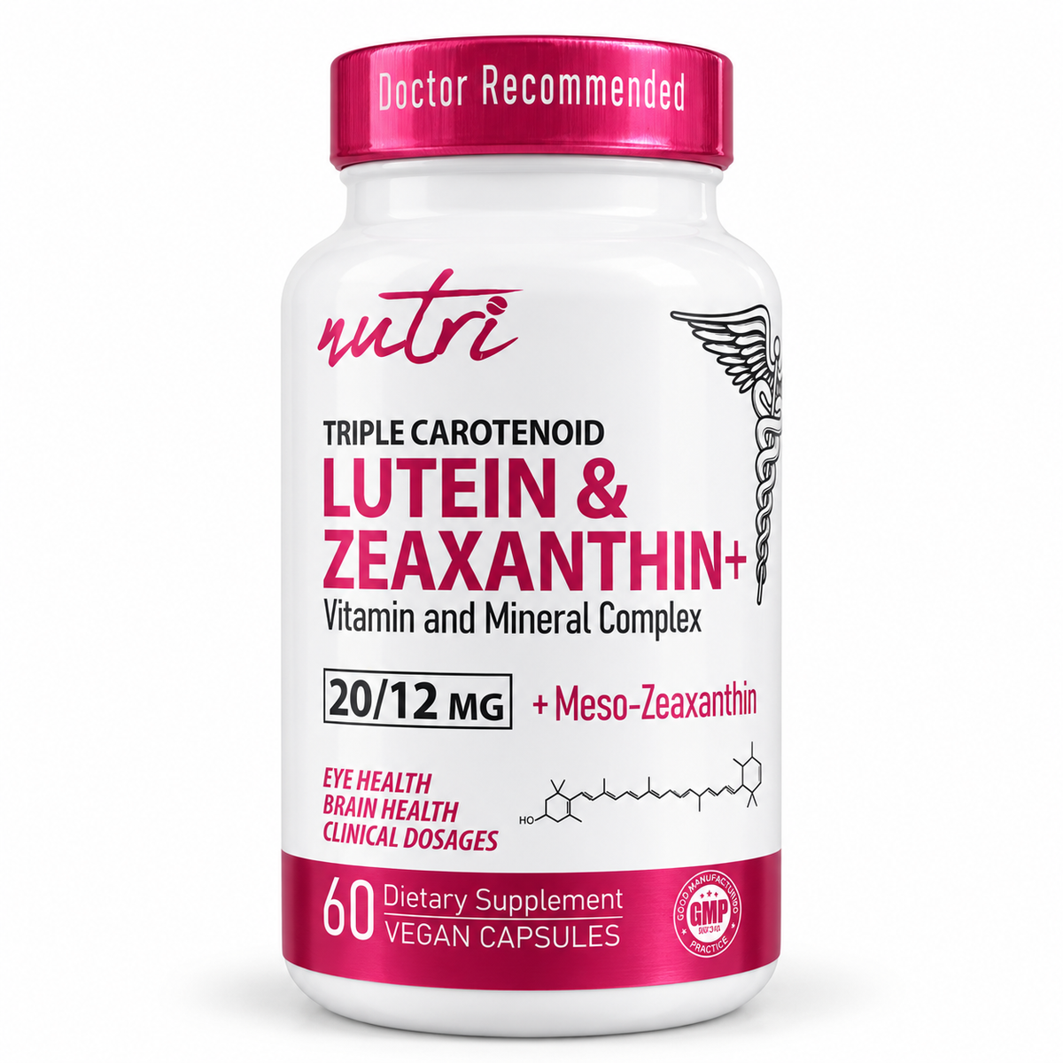 Lutein, Zeaxanthin &amp; Meso-Zeaxanthin Vision Complex